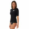 Rip Curl Premium Surf Zip Thru Short Sleeve