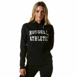 Russell Athletic Arch Logo Hoodie Womens