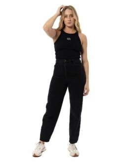 Russell Athletic Originals EMB. Rib Tank Womens -Onsport Shop 2020ratadfinrawto148blk blk 05 detail