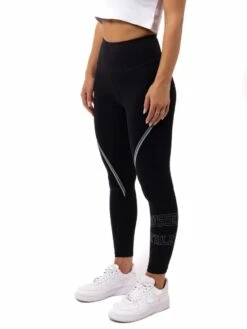 Russell Athletic Two Stripe Legging Womens 10 Russell Athletic Two Stripe Legging Womens -Onsport Shop 2020ratadfinrwb592blk blk 03 detail