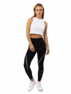 Russell Athletic Two Stripe Legging Womens 15 Russell Athletic Two Stripe Legging Womens -Onsport Shop 2020ratadfinrwb592blk blk 08 detail