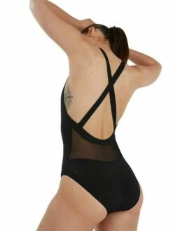 Speedo Eco Power One Piece Womens -Onsport Shop 2020spdadfin8134720001 blk 03 detail 77175787 2ccb 4263 805f 6a67899d6542