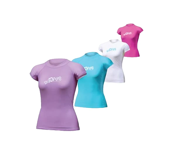 Adrenalin Ladies Cap Sleeve Rash Vest 1 Adrenalin Ladies Cap Sleeve Rash Vest