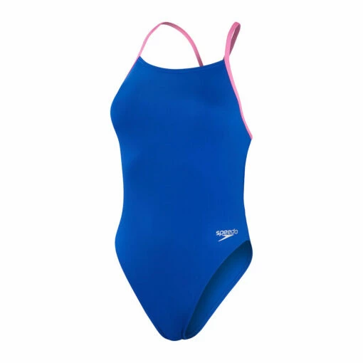 Speedo Solid Lattice Back One Piece Womens -Onsport Shop 8 00317815775 7 6