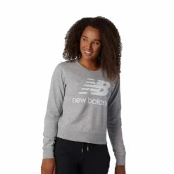 New Balance Essentials Stacked Logo Crew Womens
