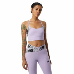 New Balance Relentless Crop Bra Womens