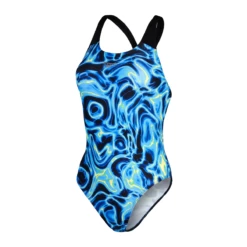 Speedo Allover Digi Powerback Womens