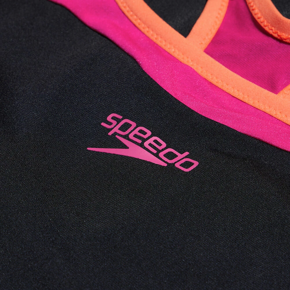 Speedo Panel Legsuit Womens 7 Speedo Panel Legsuit Womens - Image 7