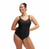 Speedo Shaping Mesh Detail 1PC Womens
