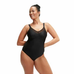 Speedo Shaping Mesh Detail 1PC Womens