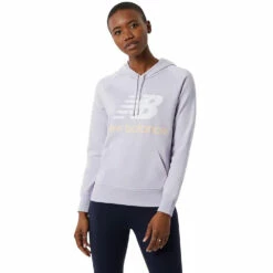 New Balance Essentials Pullover Hoodie Womens